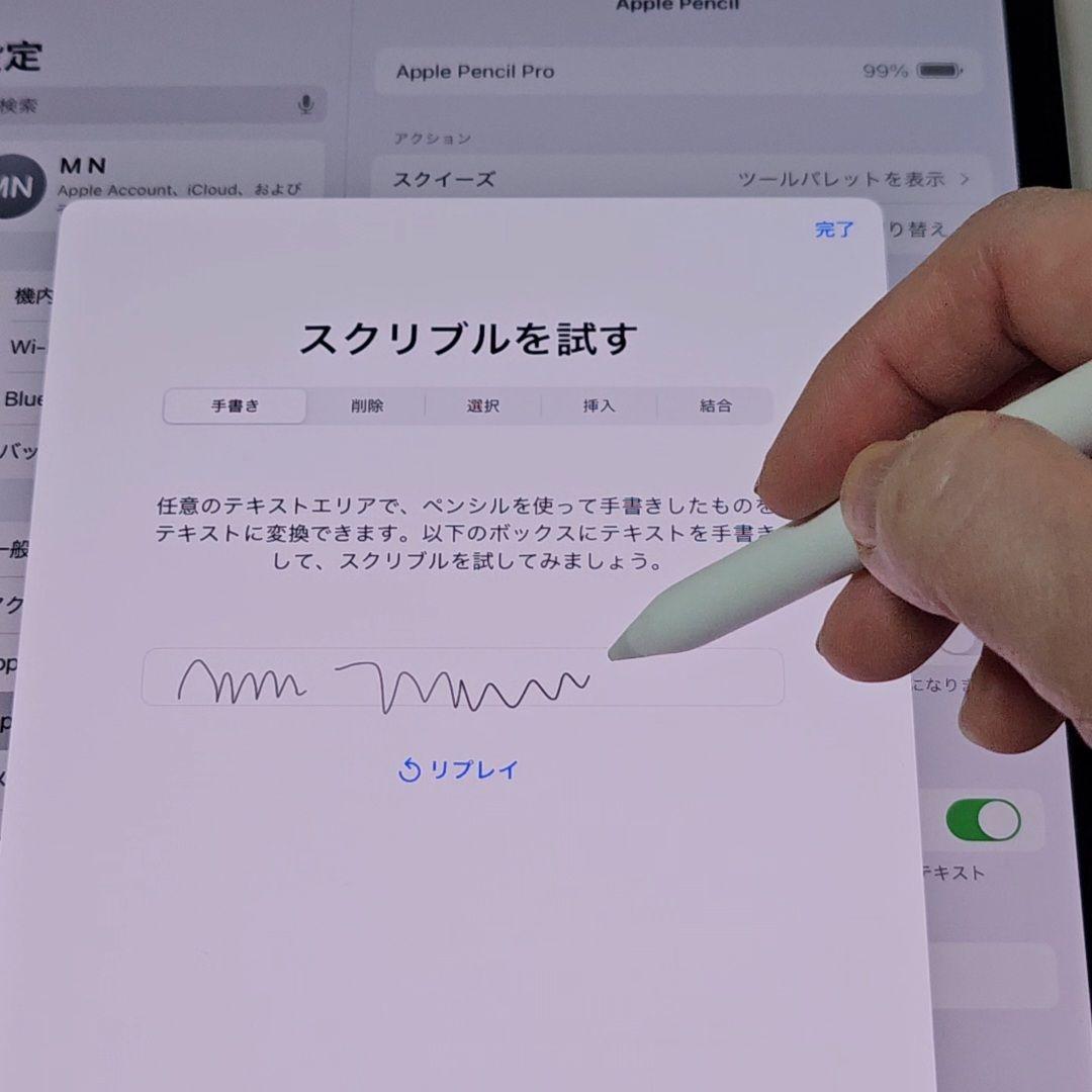 Apple Pencil Pro 正規品 MX2D3ZA/A 新品同様 箱付