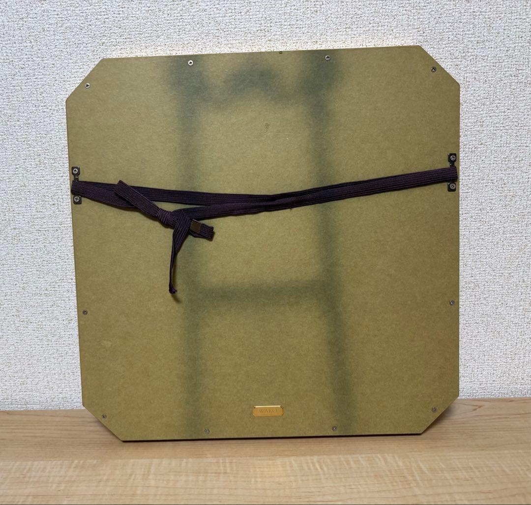銀座WAKO プチポワンの額縁 花束刺繍の八角形フレームアート