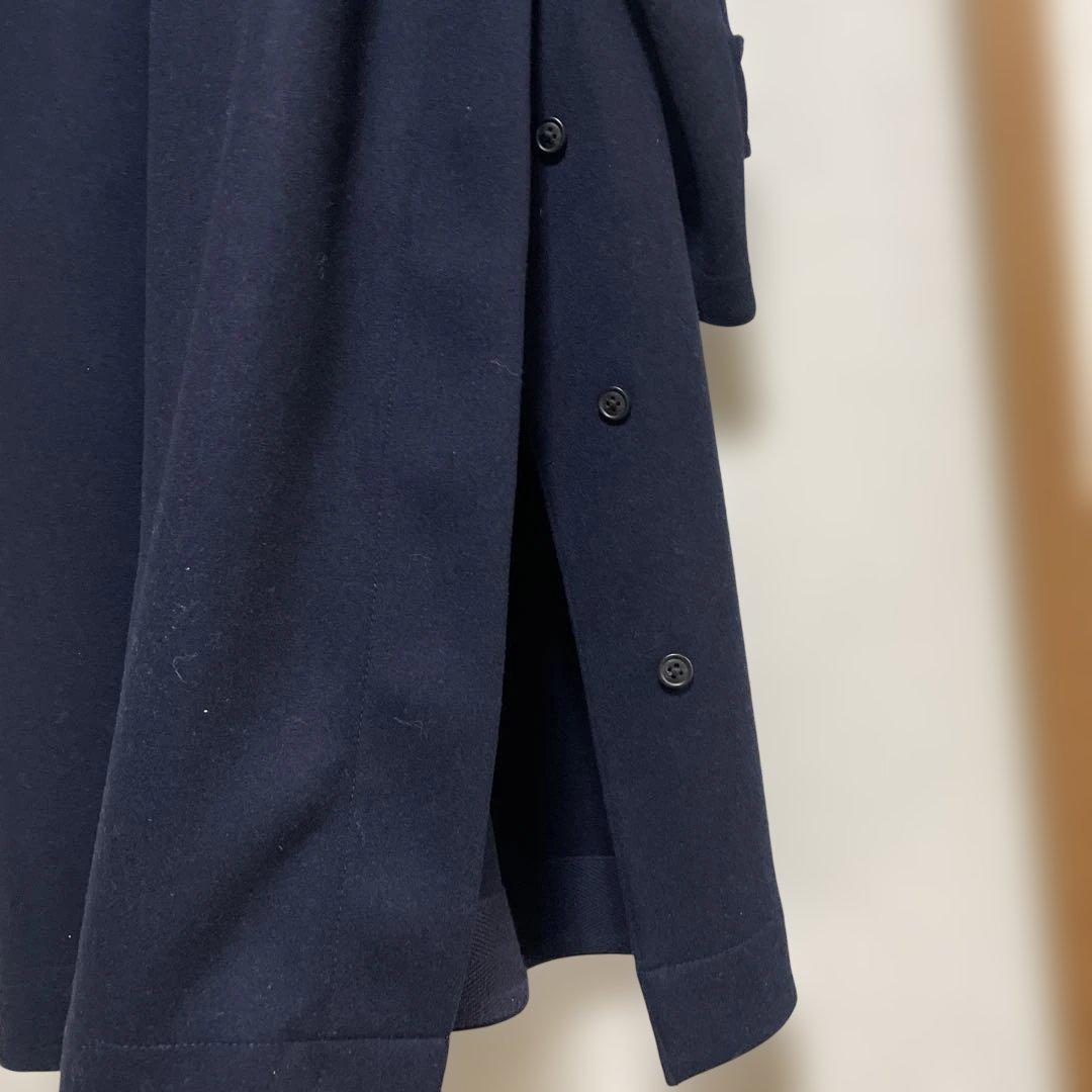 UNIQLO ユニクロ　+J プラスジェイ　ダッフルコート　ネイビー　フード付き