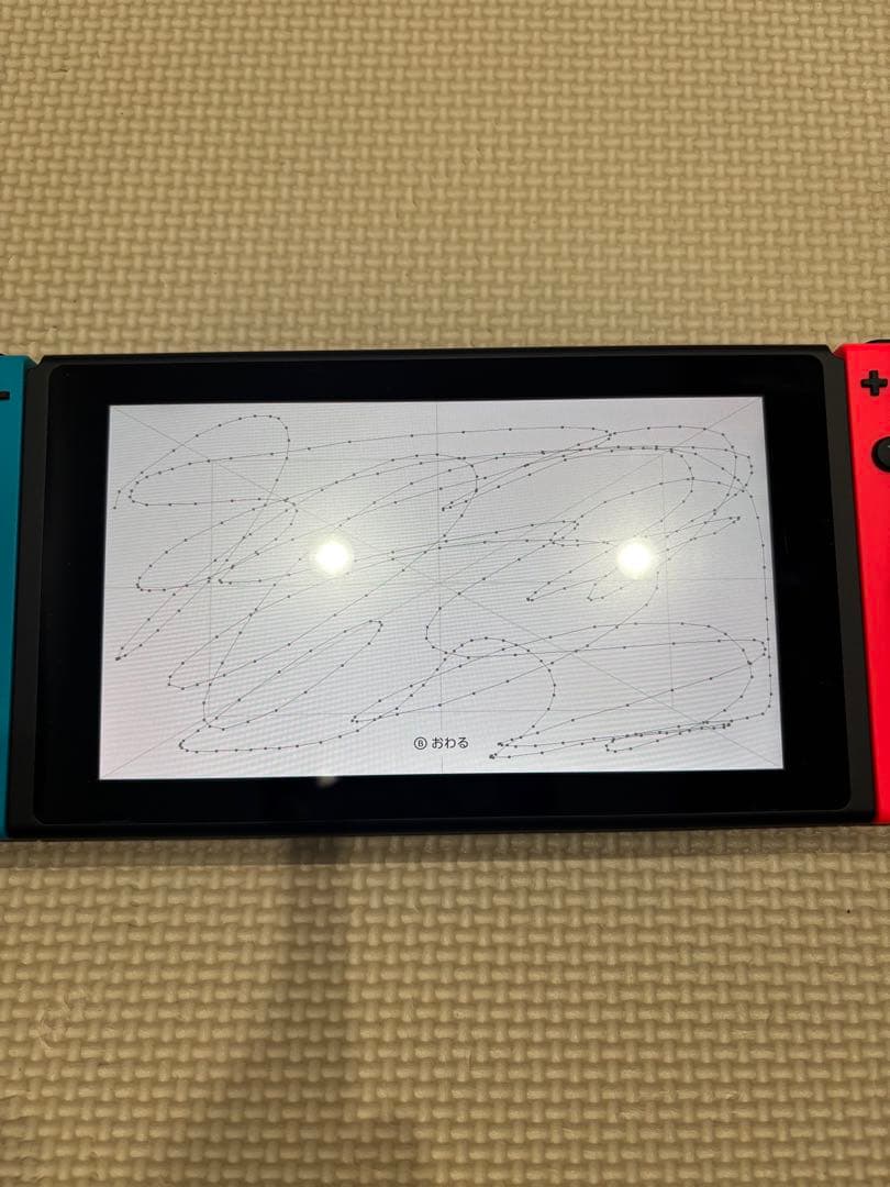 ［動作確認済み］Nintendo Switch 本体 青/赤 バッテリー強化型