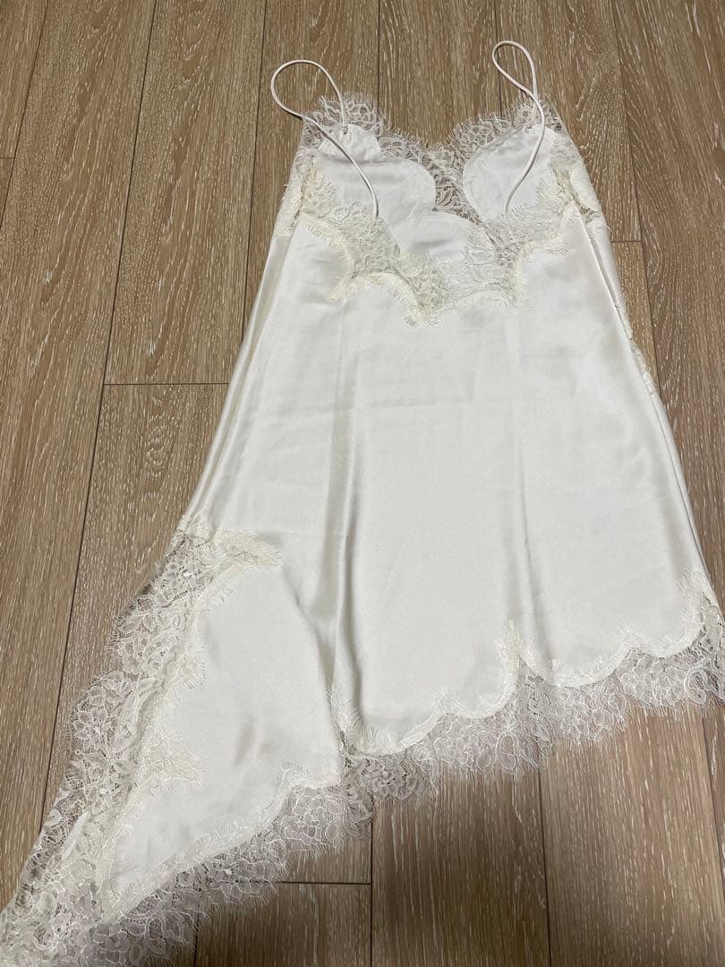ZARA ザラ ZW COLLECTION アシンメトリーレースワンピース