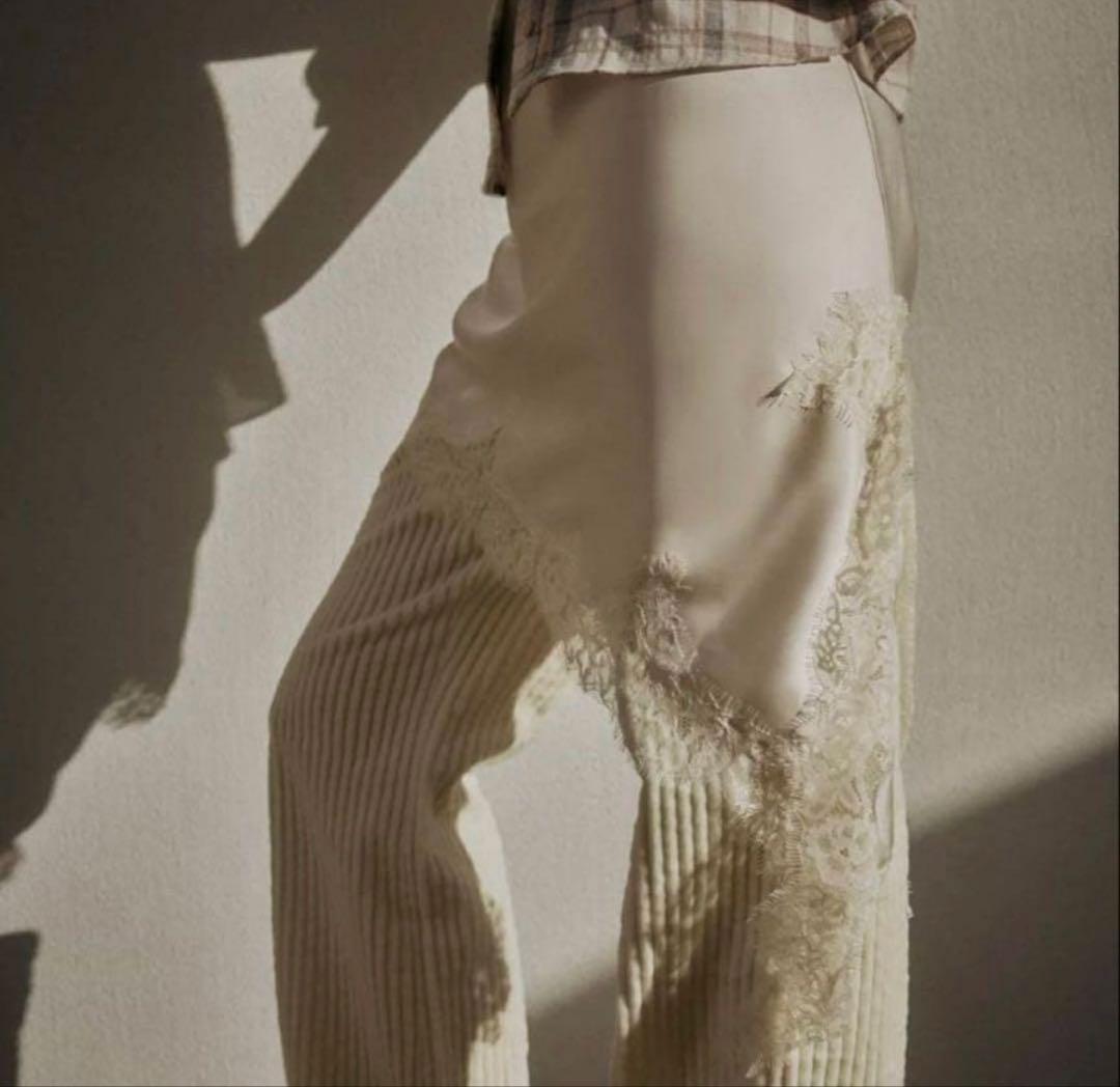 ZARA ザラ ZW COLLECTION アシンメトリーレースワンピース