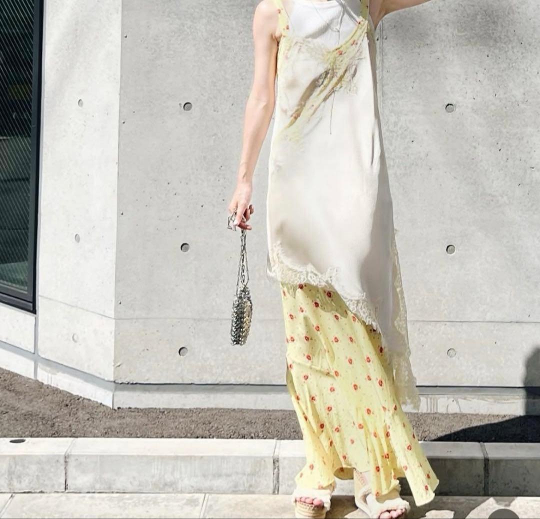 ZARA ザラ ZW COLLECTION アシンメトリーレースワンピース