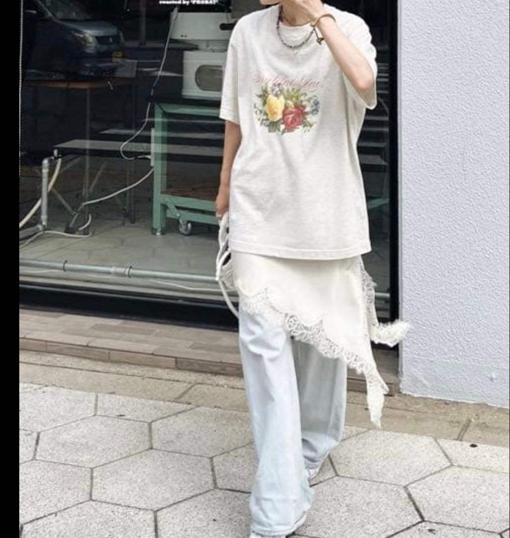 ZARA ザラ ZW COLLECTION アシンメトリーレースワンピース