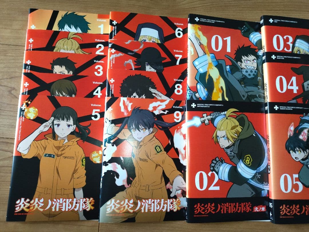 炎炎ノ消防隊【1期+2期】DVD 全17巻セット