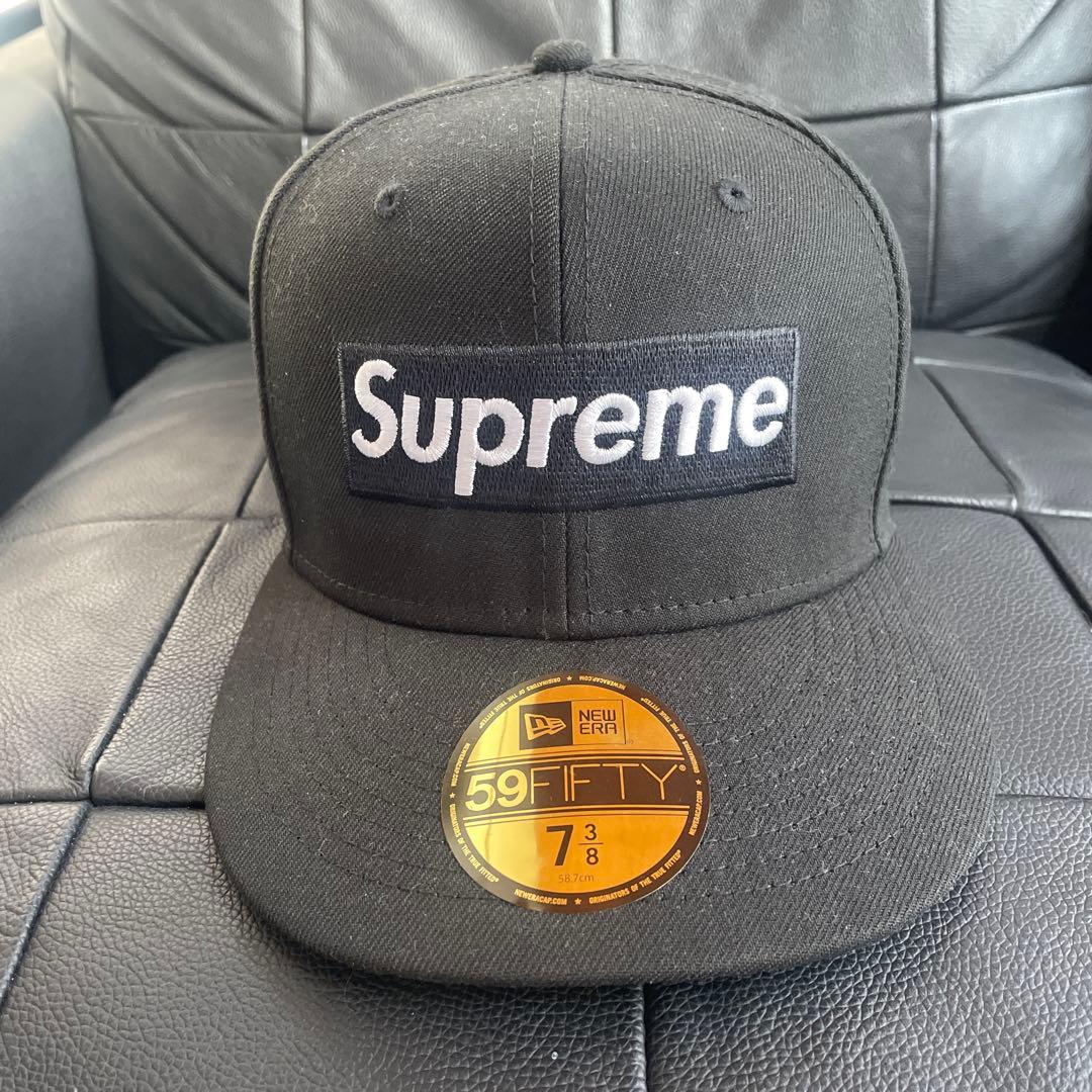 Q*P様 Supreme Money BoxLogo New Era 7 3/8