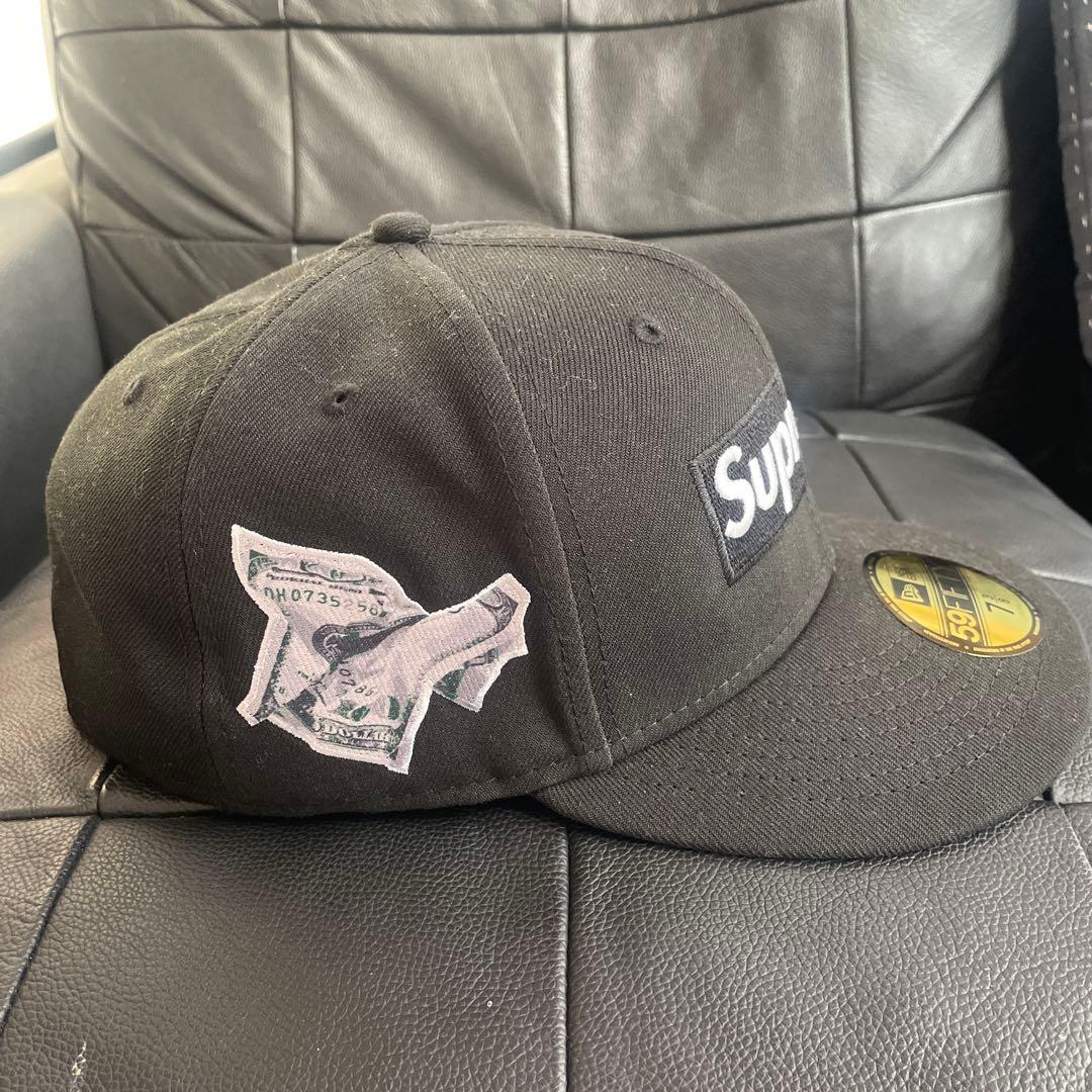 Q*P様 Supreme Money BoxLogo New Era 7 3/8