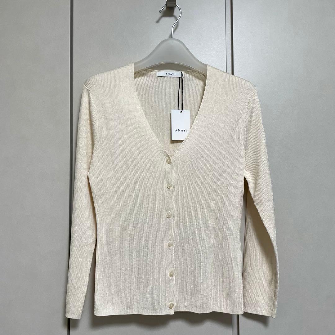 【未使用タグ付】アナイ ANAYI アセテートポリエステルアンサンブル