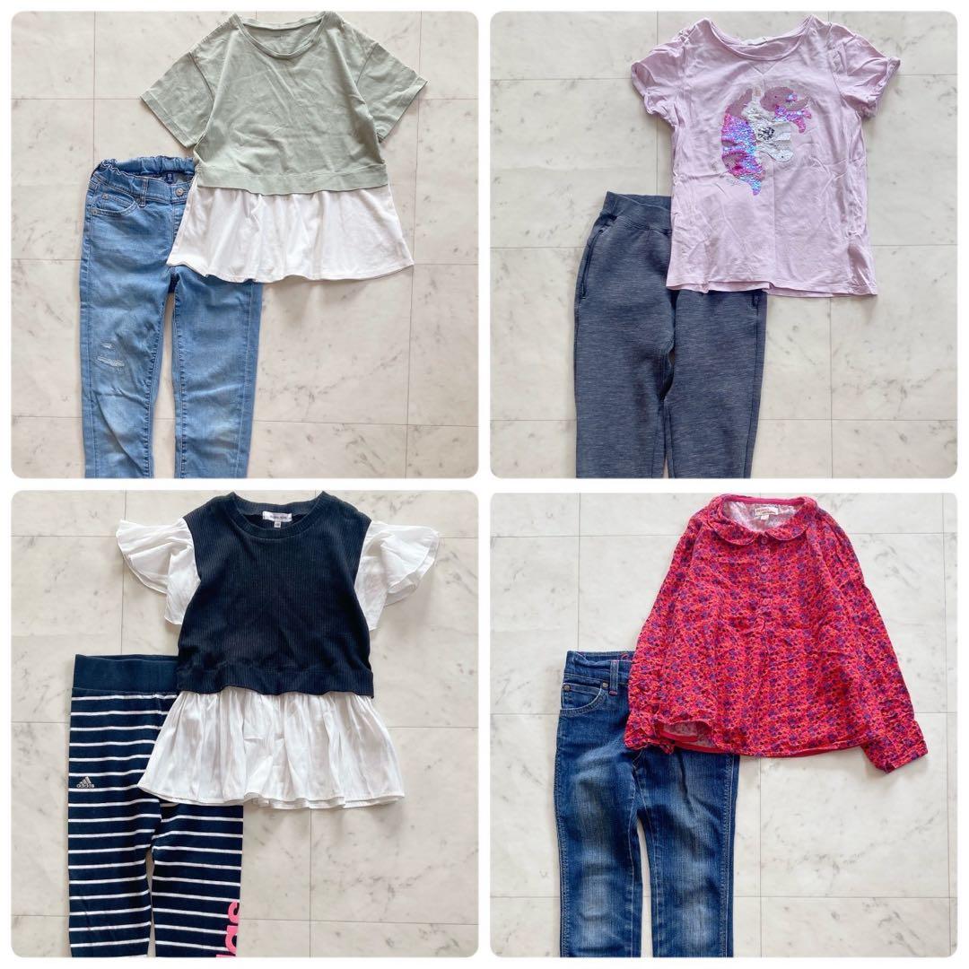 【早い者勝ち！1点¥150以下！】女の子　120-130 春夏秋冬服　まとめ売り