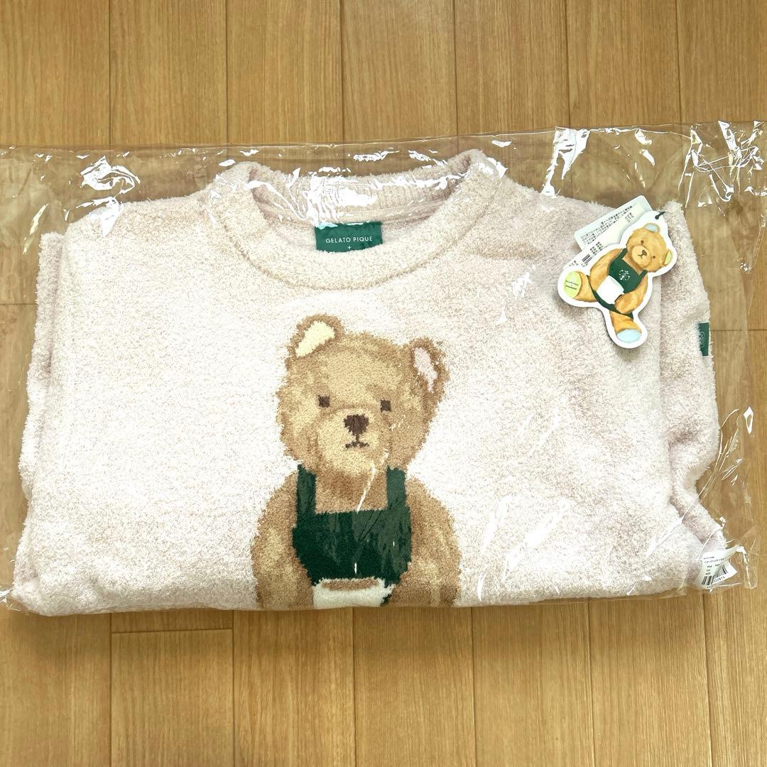 ジェラートピケ コラボ ルームウェア プルオーバー