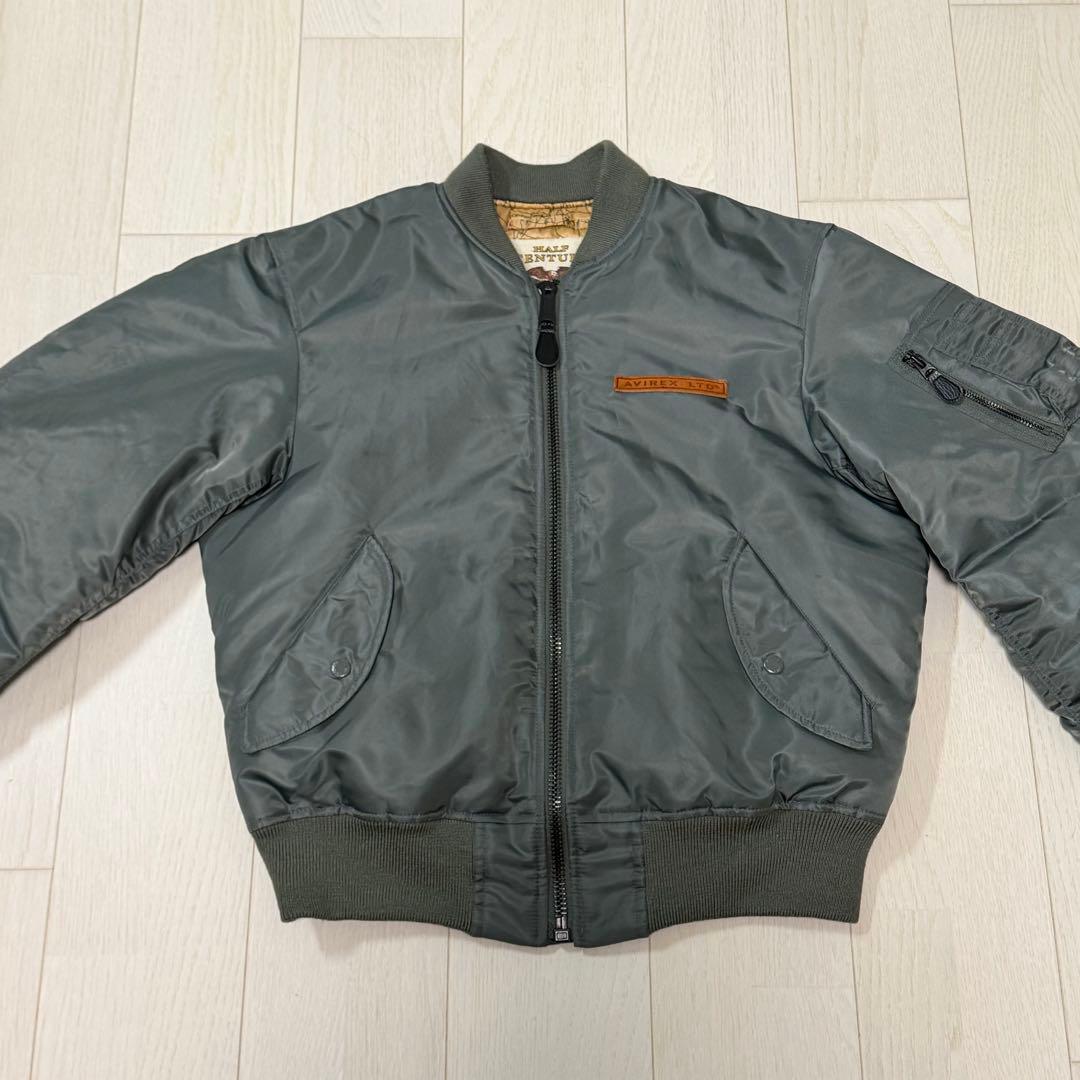 完売 AVIREX MA-1 50周年限定 短丈 Mサイズ