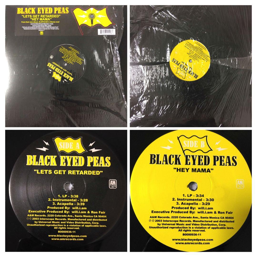 9枚 BLACK EYED PEAS FERGIE Hey Mama レコード