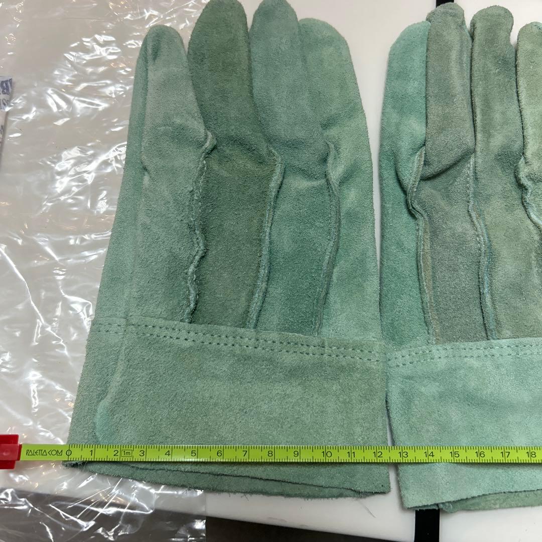 作業用　 オイル加工　外縫い　牛床革手袋 22双