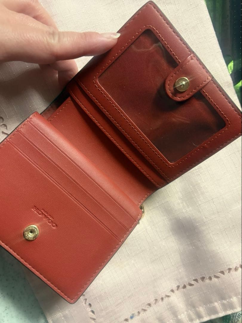 coach コーチ　お財布　猫