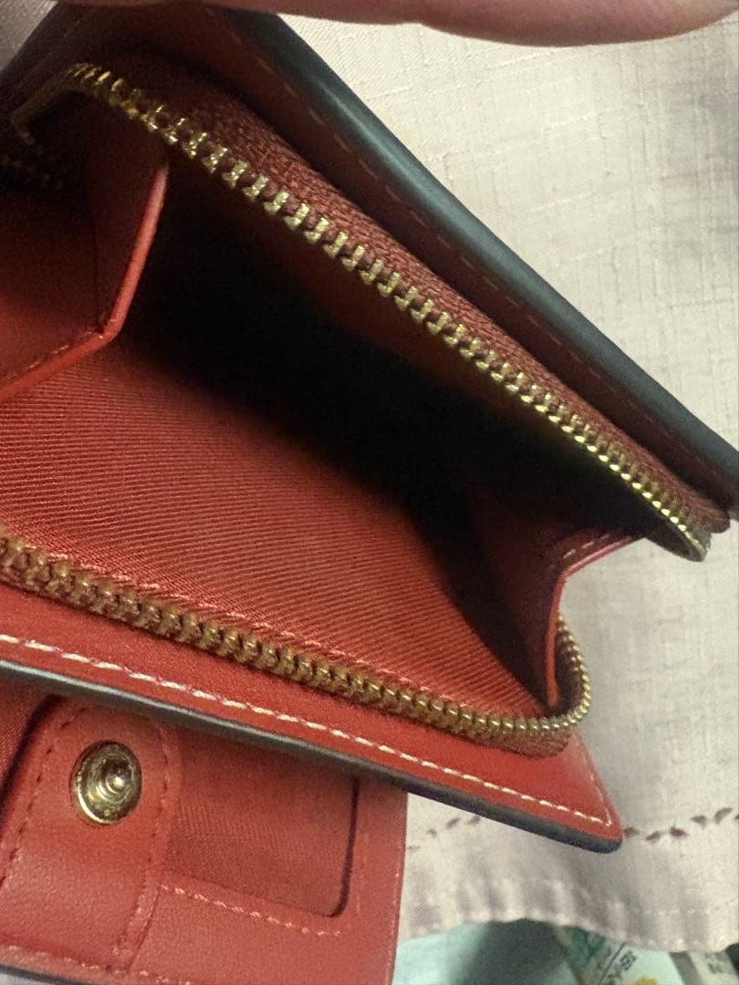 coach コーチ　お財布　猫