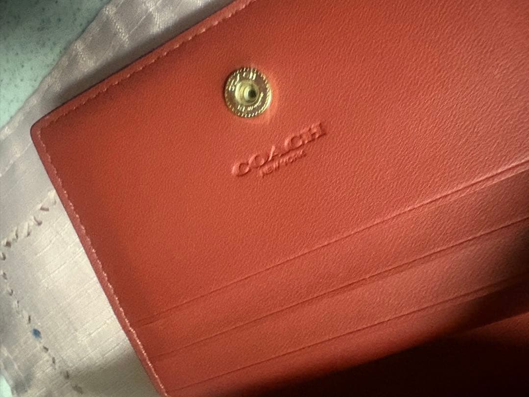 coach コーチ　お財布　猫