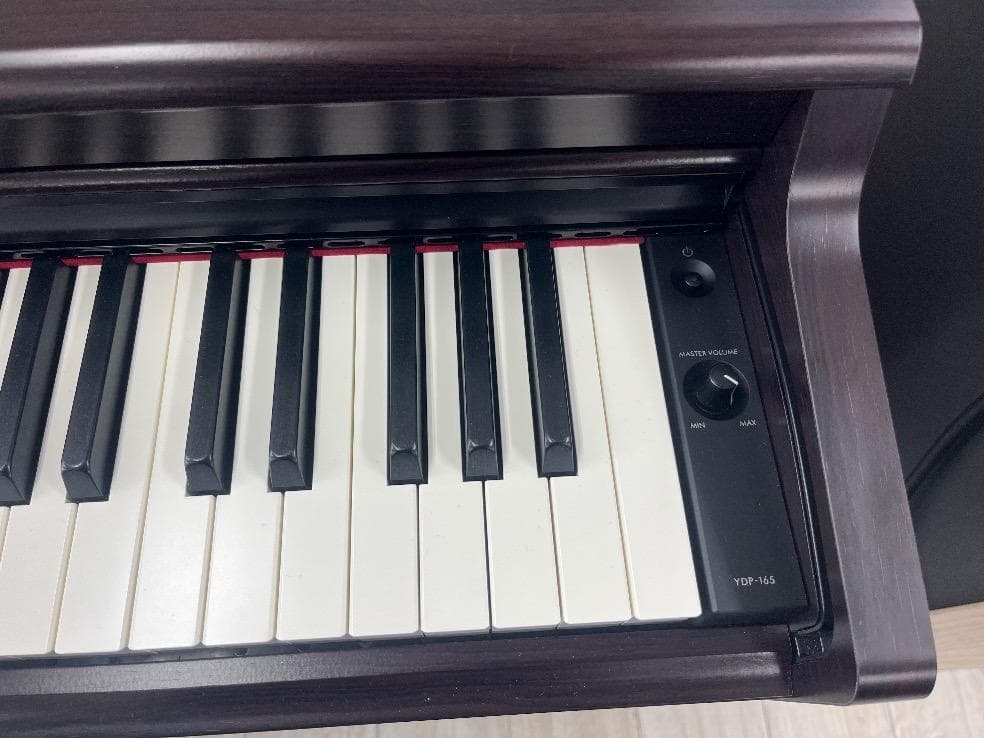 ★76564【電子ピアノ】YAMAHA　YDP165R　22年製