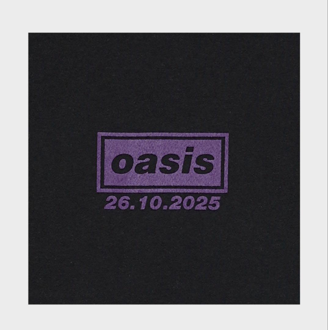 oasis live '25 Tシャツ Tokyo 1026 XL