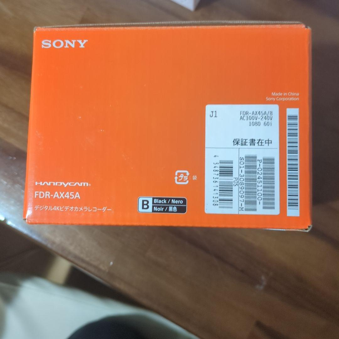 SONY 4K ハンディカム FDR-AX45A