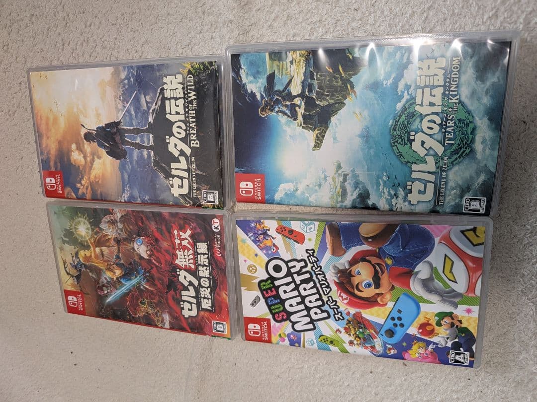 nintendo switch プロコン、ソフト付