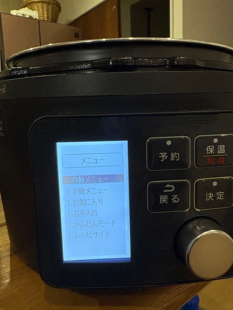 【美品】アイリスオーヤマ 電気圧力鍋 4L 低温調理 ブラック PMPC-MA4