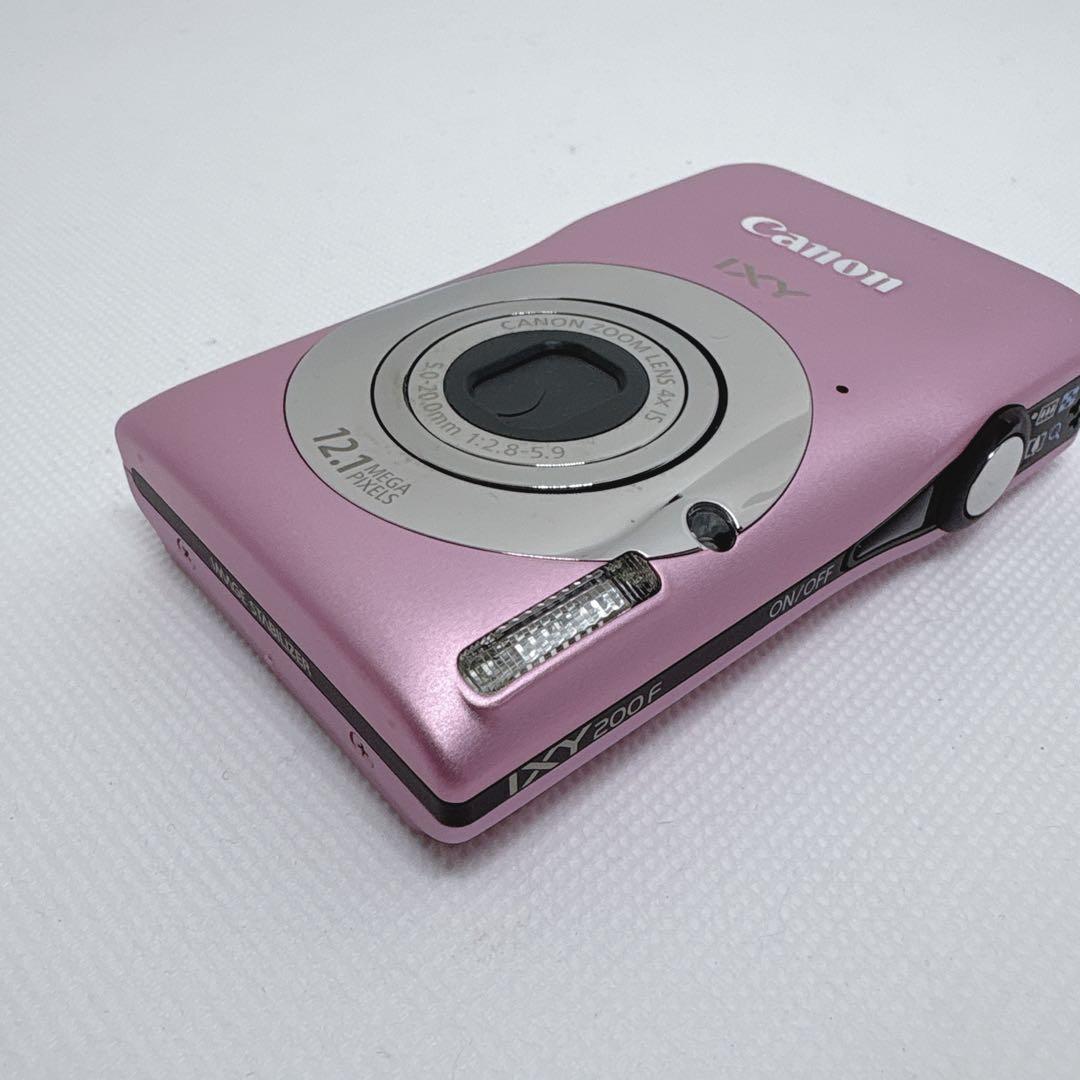 【極美品】完品 動作品 CANON IXY 200F ピンク キャノン イクシー