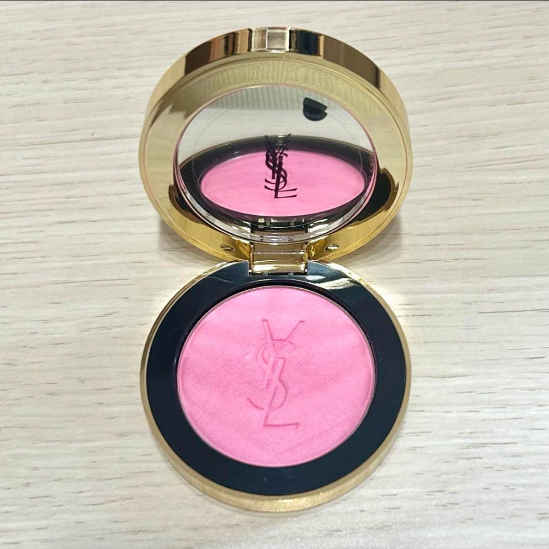 YSL メイクミーブラッシュパウダー　42 ベビードールピンク