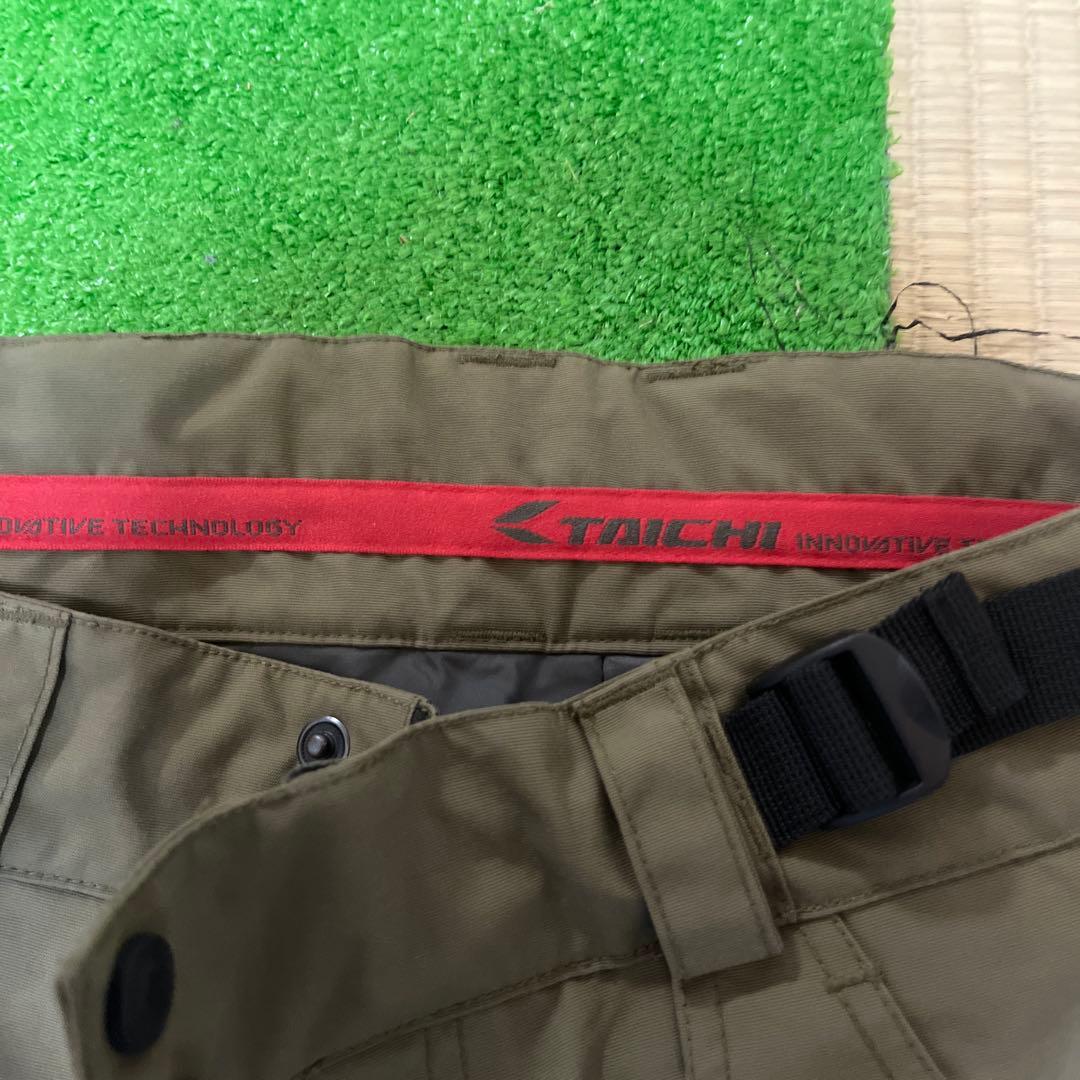 RSTAICHI バイク用パンツ カーキ色