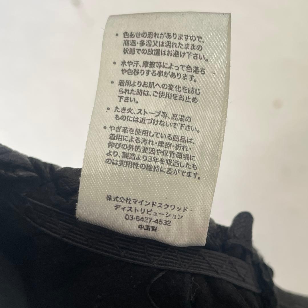 C.E レザーグローブ 手袋 グローブ　ブラック　Lサイズ