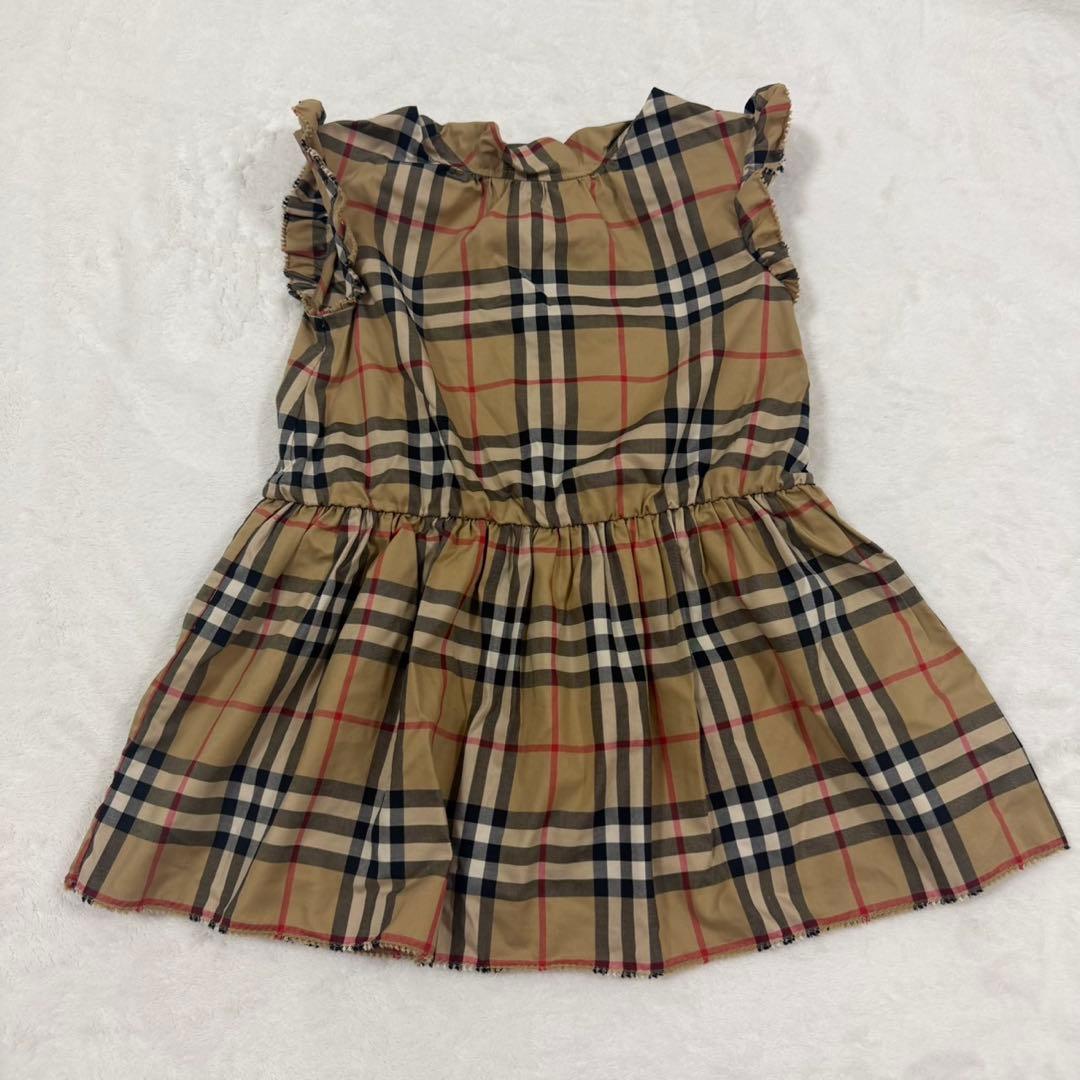 未使用　BURBERRY ベビー ワンピース　パンツ　セットアップ86cm