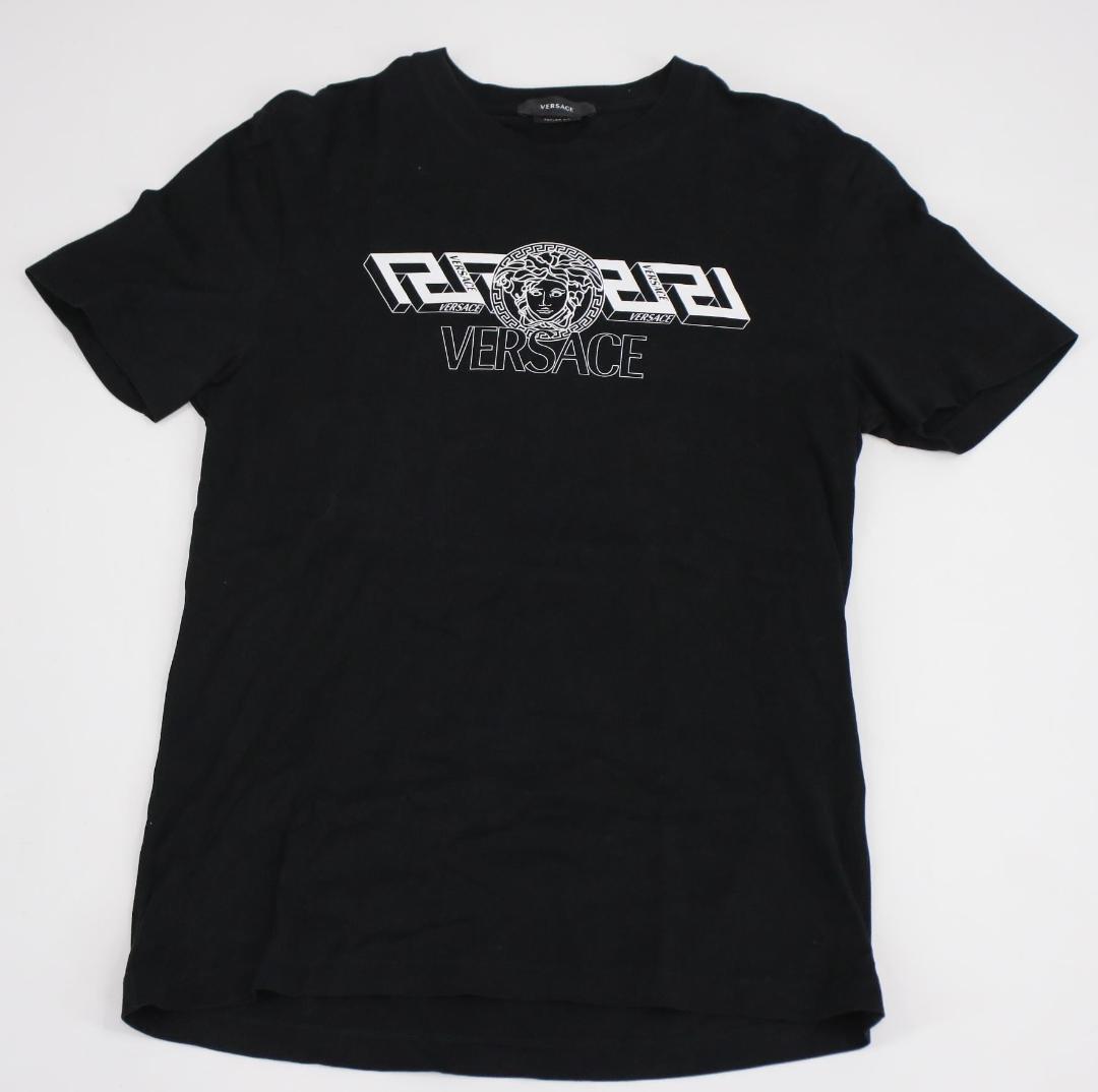 VERSACE ラ グレカ ロゴ Tシャツ