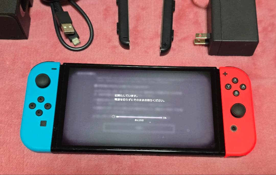 【訳あり】Switch 本体&別売コントローラーなど付属品一式