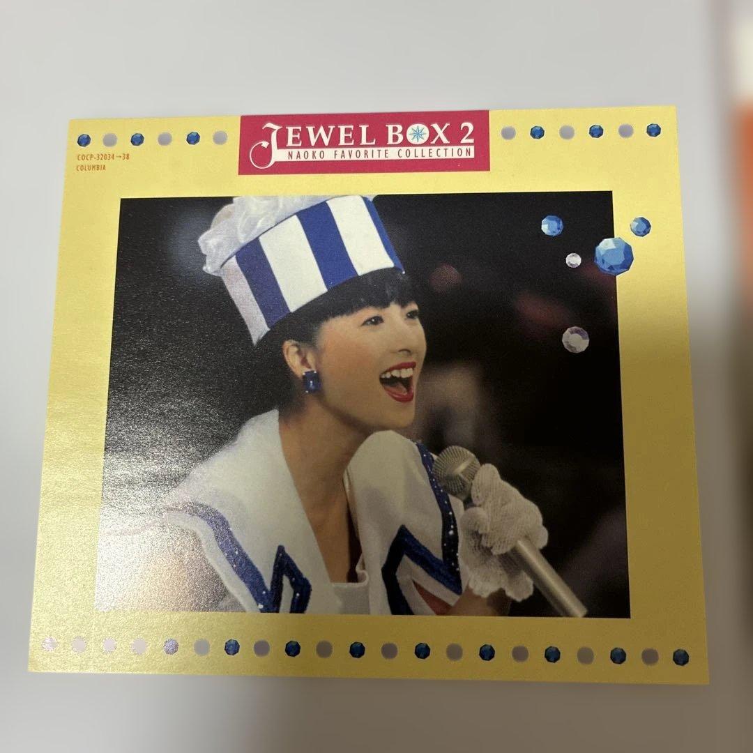 ◾️河合奈保子/JEWEL BOX2(5枚組)帯付きステッカー付豪華120P歌詞付