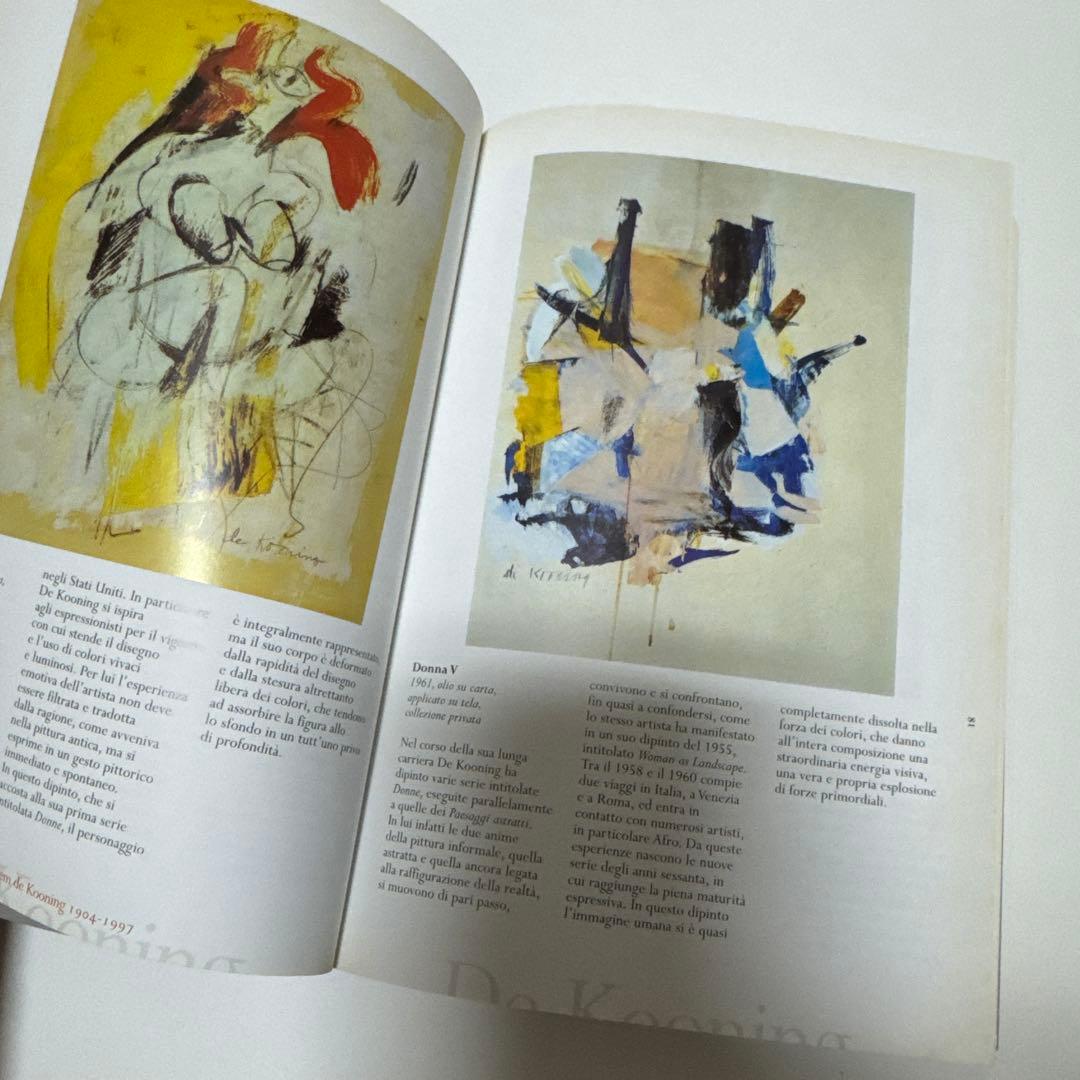 PITTURA 20世紀の世界的画家 解説イタリア語