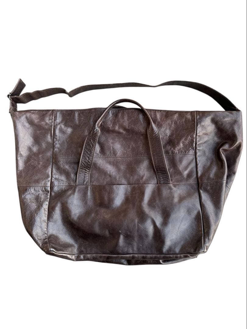 バッグ \"ann demeulemeester\"leather boston bag