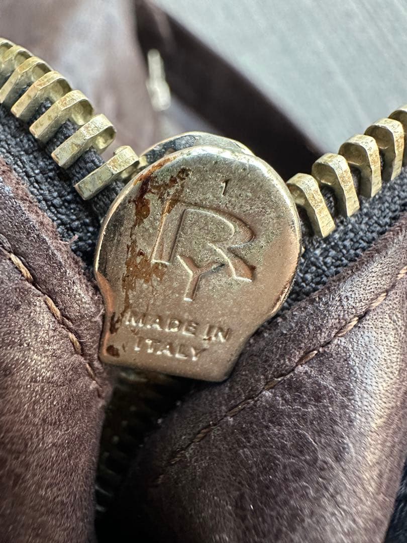 バッグ \"ann demeulemeester\"leather boston bag