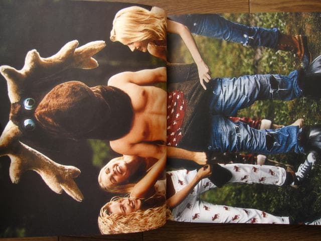 A&F QUARTERLY 2003 CHRISTMAS　Bruce Weber