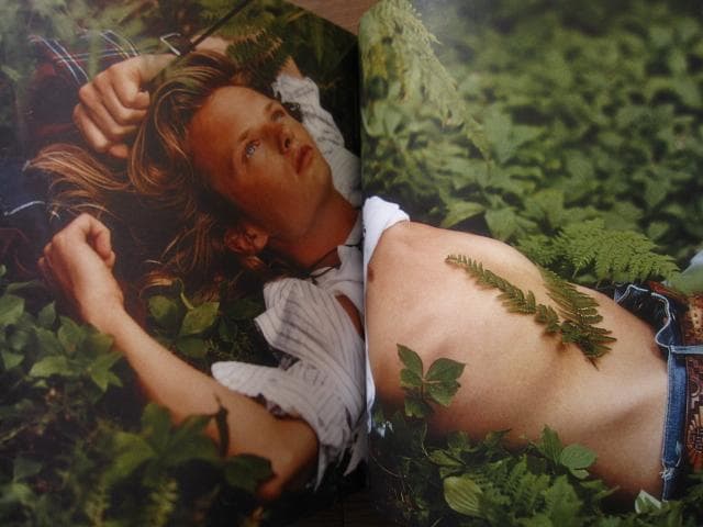 A&F QUARTERLY 2003 CHRISTMAS　Bruce Weber