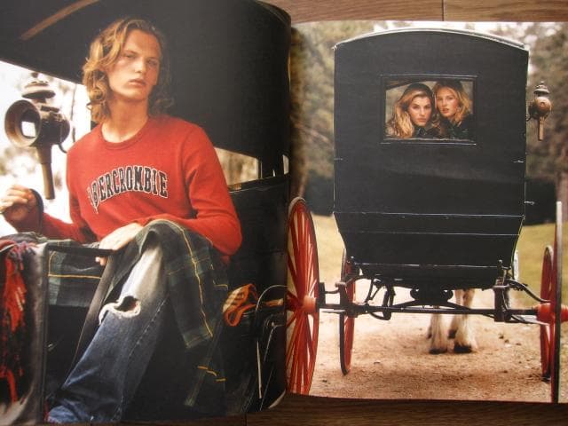 A&F QUARTERLY 2003 CHRISTMAS　Bruce Weber