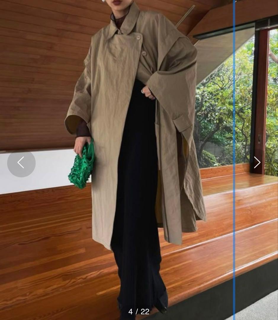 ジャケット・アウター Ameri ROUND MILITARY PONCHO