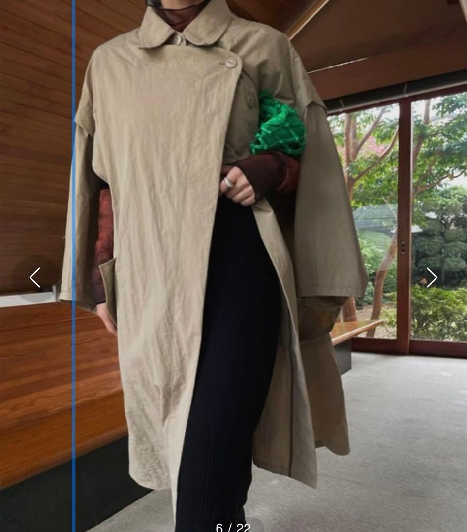 ジャケット・アウター Ameri ROUND MILITARY PONCHO