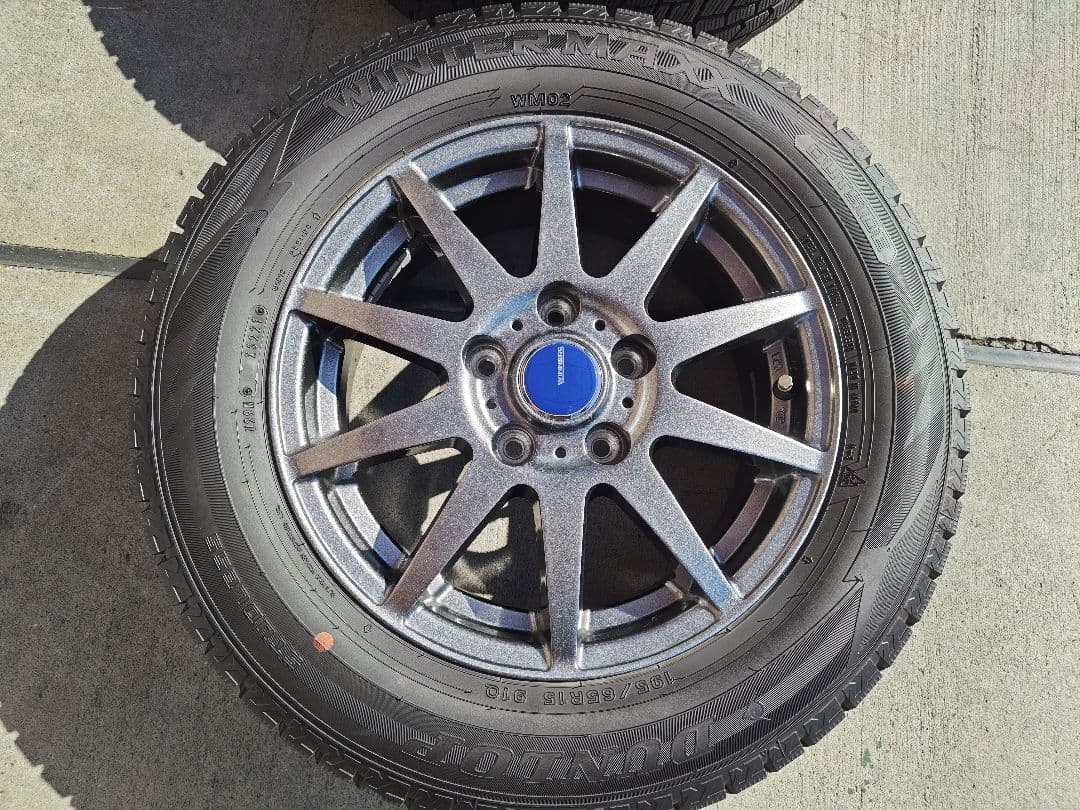 195/65r15 スタッドレス　ダンロップ