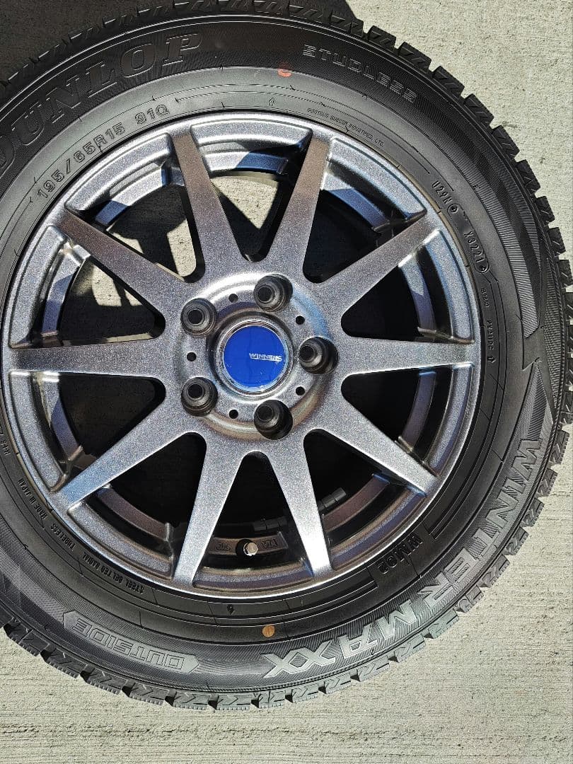 195/65r15 スタッドレス　ダンロップ