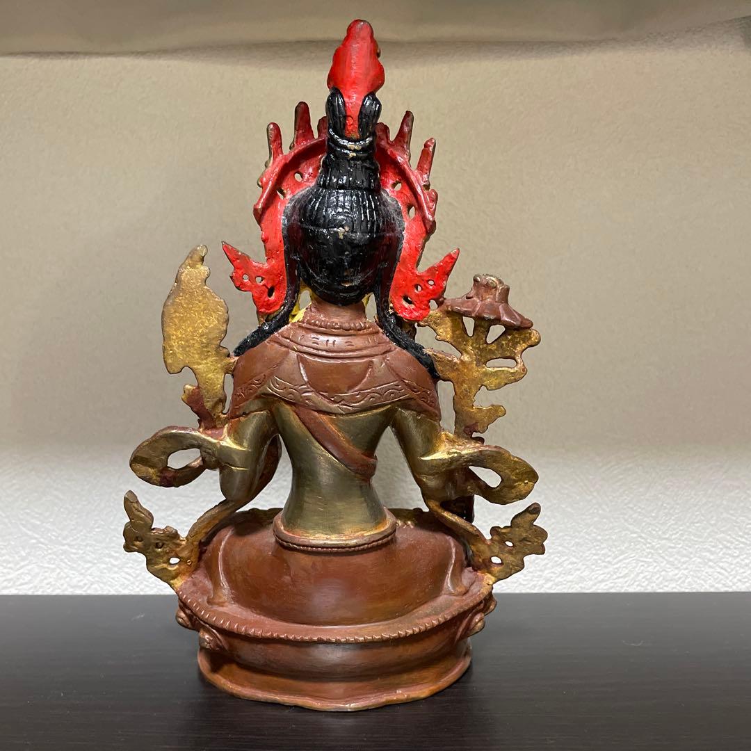 tenmakannondo 仏像　骨董　金属製