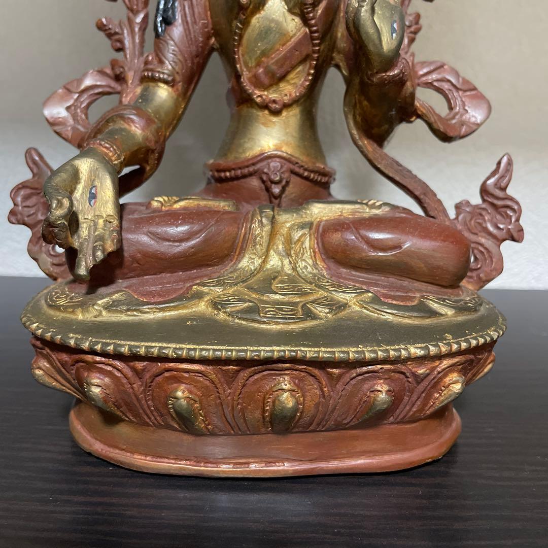tenmakannondo 仏像　骨董　金属製