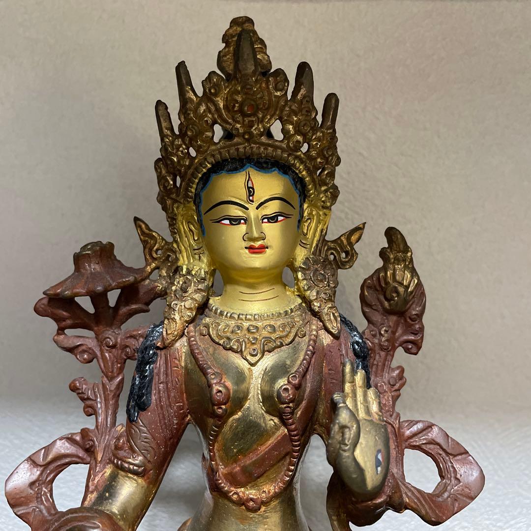 tenmakannondo 仏像　骨董　金属製