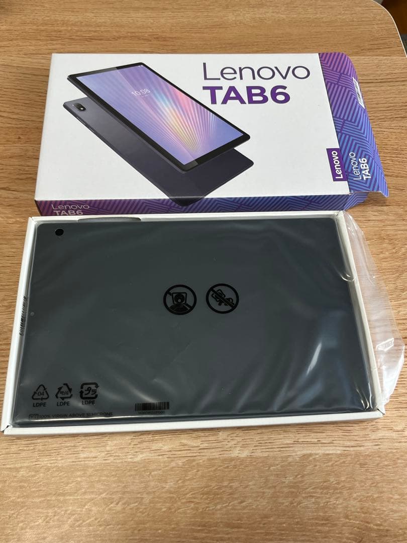 【新品未使用】Lenovo TAB6 タブレット 本体 アビスブルー