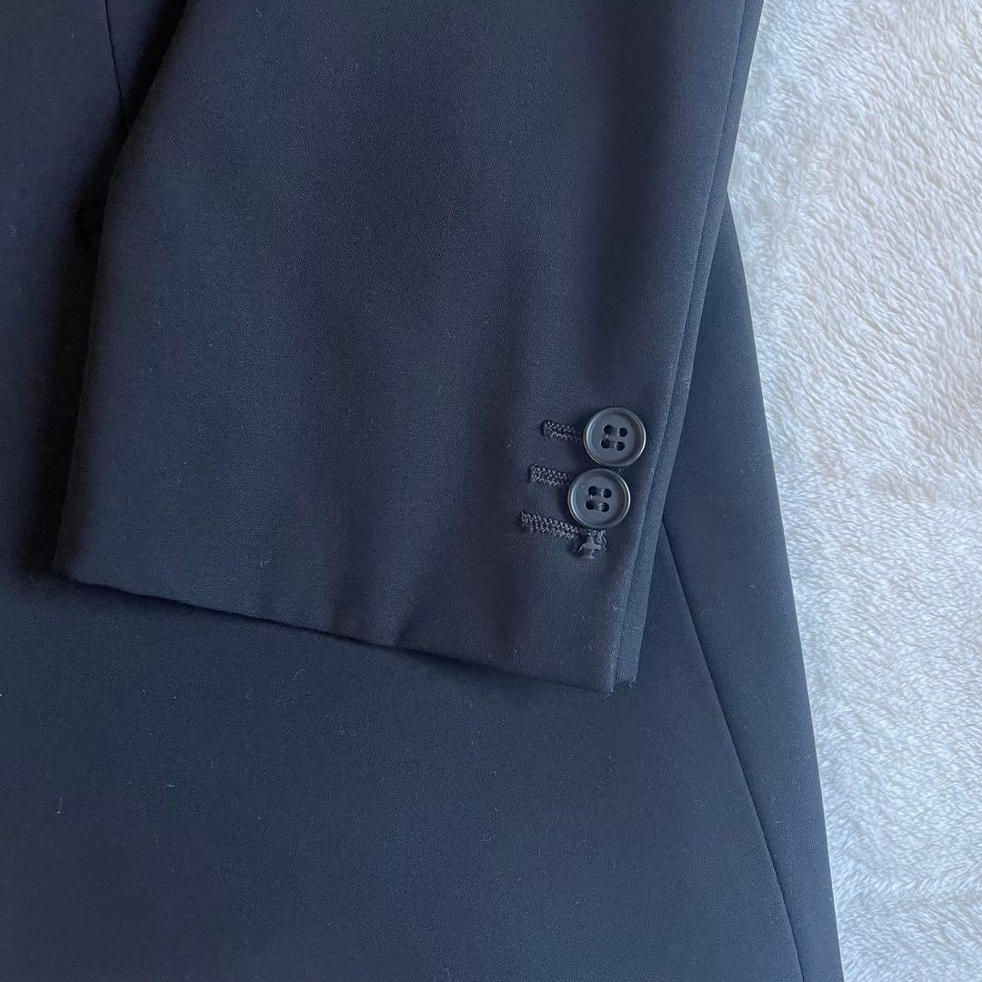 ARMANI COLLEZIONI ブラック スーツ セットアップ 48