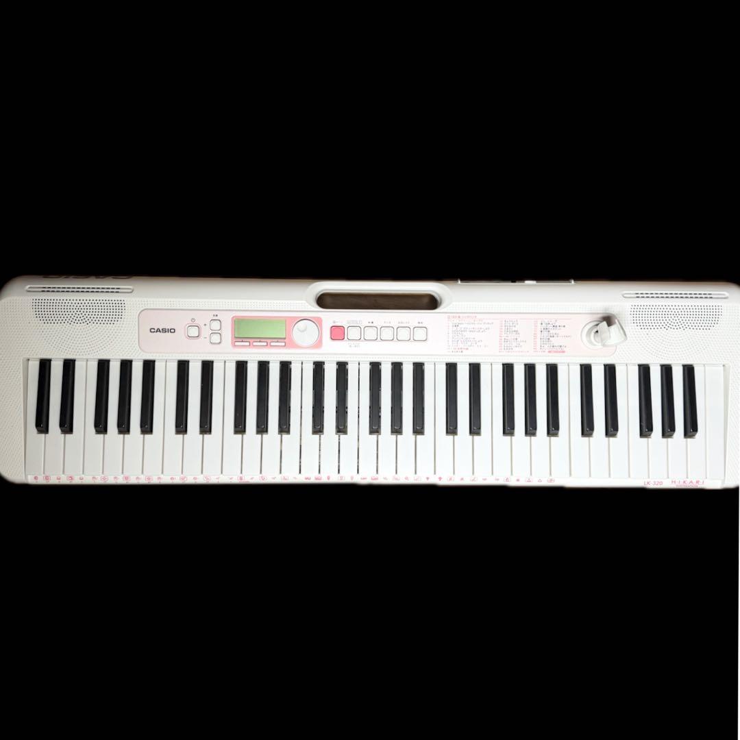 カシオ CASIO Casiotone LK-320 光ナビゲーション電子ピアノ