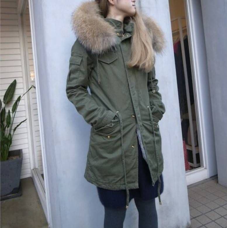 新品タグ付✨WJKW【3way仕様】ライナー付モッズコート〈38〉カーキ 春秋冬